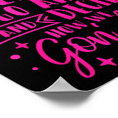 I Match Energy So You Decide Poster (Hoek)