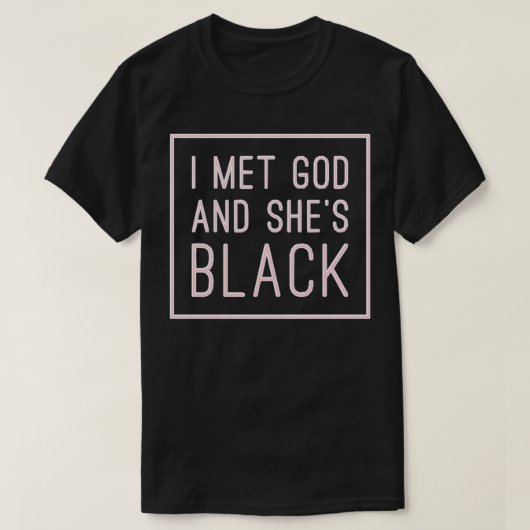 I Met God And Sheu2019s Black Pullover (Design voorkant)