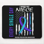 I Miss My Niece Suicide Awareness Prevention Ameri Muismat (Voorkant)