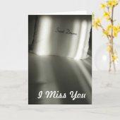 I Misser You Kaart (Gele Bloem)