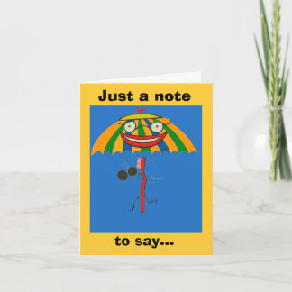 I Misser You Note Card Kaart