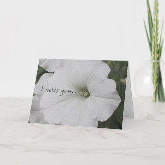 I Misser You Wenskaart Kaart