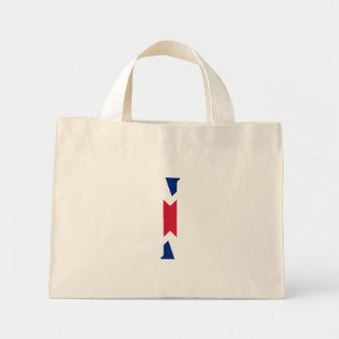 I Monogram bedekt op Union Jack Flag tcnt Mini Tote Bag
