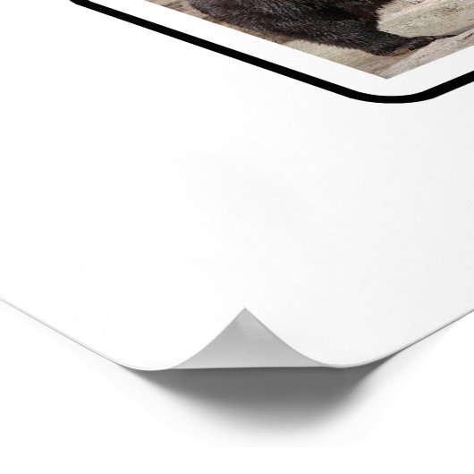 I Monogram Creëer Uw Eigen 7 Aangepaste Foto Colla Poster (Hoek)