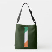 I Monogram overlay op Ierse vlag cbbcnt Crossbody Tas (Achterkant)