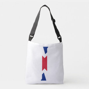 I Monogram overlay op Union Jack Flag cbbt Crossbody Tas