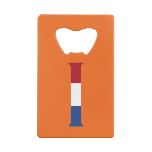 I Monogramme superposé sur le drapeau NLD sur ou s (Devant)