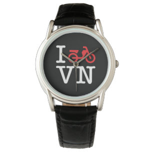 I Motorfiets Vietnam Horloge
