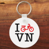 I Motorfiets Vietnam Sleutelhanger (Voorkant)