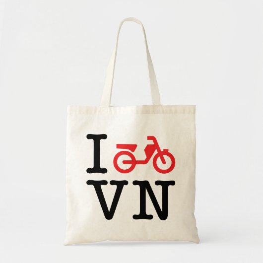 I Motorfiets Vietnam Tote Bag (Voorkant)