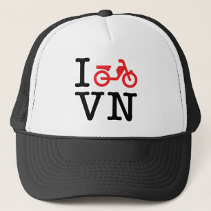 I Motorfiets Vietnam Trucker Pet