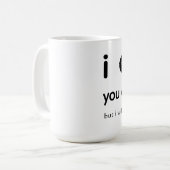 I moustache vous une tasse de question (Devant gauche)