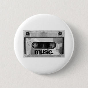 i ♥ muziek ronde button 5,7 cm