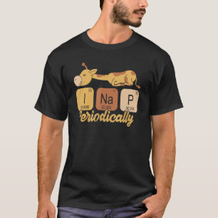 I Nap Periodicaal Funny Animal Nap Pj Slapende Cu T-shirt