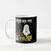 I Need Boo-ffee Ghost Jack-o-lantern Coffee Lover  Koffiemok (Links)