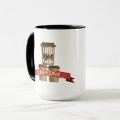 I Need More Coffee Funny Caffeine Mug - Coffee Lov (Devant gauche)