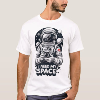 "I Need My Space" Grafisch T-shirt