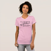 "I need to teach..."   T-shirt (Voorkant volledig)