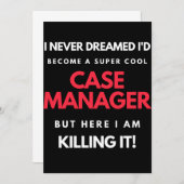 I Never Dreamed I'd Become A Super Cool Case Bedankkaart (Voorkant / Achterkant)