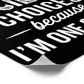 I Never Question Cecilia’s Choices Cecilia D Name Poster (Hoek)