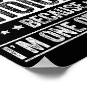 I Never Question My Husband's Choices Marriage Fun Poster (Hoek)