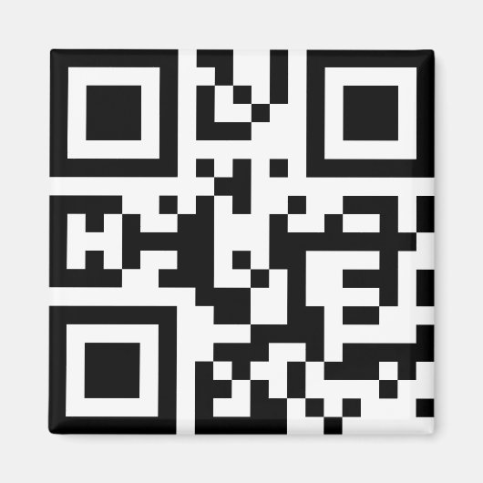 I ❤ NY — QR-code Magneet (Voorkant)