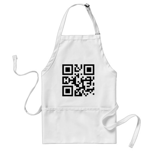 I ❤ NY — QR-code Standaard Schort (Voorkant)