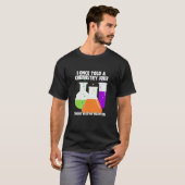 I Once Told A Chemistry Joke Meme Chemist Humor T-shirt (Voorkant volledig)
