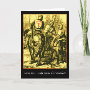 I only rescue fair maidens kaart