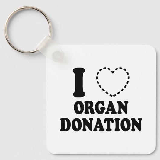 I {ONTBREKEND HART} ORGAANDONATIE SLEUTELHANGER (Voorkant)