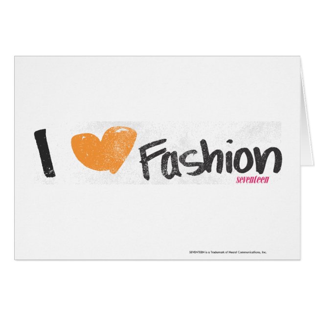 I orange de mode de coeur (Devant horizontal)