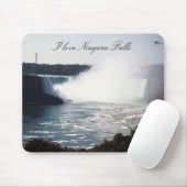 I OVE NIAGARA HERFSTEN mousepad Muismat (Met muis)