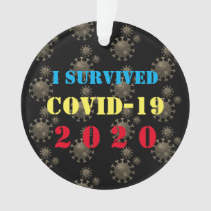  I overleefde COVID-19 2020 Ornament