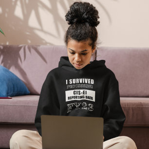 I Overleefde de verwerking van de CIS-EI-rapportag Hoodie