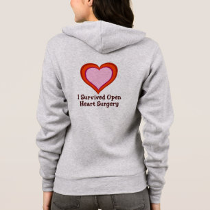 I Overlevende open hartchirurgie Hoodie