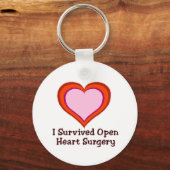 I Overlevende open hartchirurgie Sleutelhanger (Voorkant)