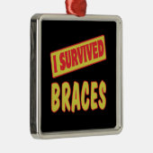 I OVERVIGDE BRACES METALEN ORNAMENT (Rechts)