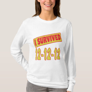 I OVERVIVED 12-12-12 T-SHIRT