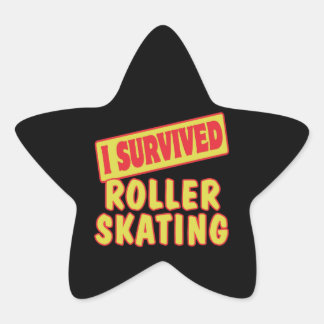 I OVERVIVEERDE ROLLERSKAART STER STICKER