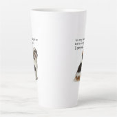 I Own You Shih Tzu Latte Mok (Voorkant)