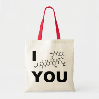 I (oxytocine) tote bag