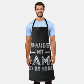 I Paused My Game to Be Here Graphic Sarcastic Fun Schort (Gedragen)