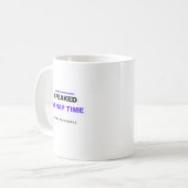 I Peaked At Nap Time Funny Mug (Devant gauche)