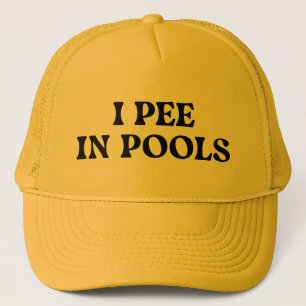 I Peer in pools Trucker Pet