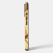 I-Phone 16 Mocha Abstrait Art Coque (Verso / Gauche)