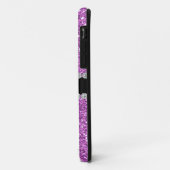 I PHONE CASE LAVENDER CRYSTAL BLOK (Achterkant/links)
