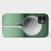 I Phone case met Golf Ball (Achterkant (horizontaal))
