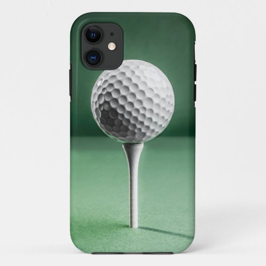 I Phone case met Golf Ball (Achterkant)