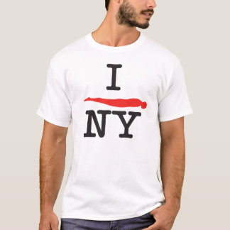 I Plank NY T-shirt