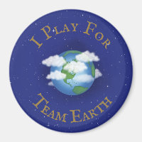 "I Play for Team Earth" Aangepast wereldwijd activ